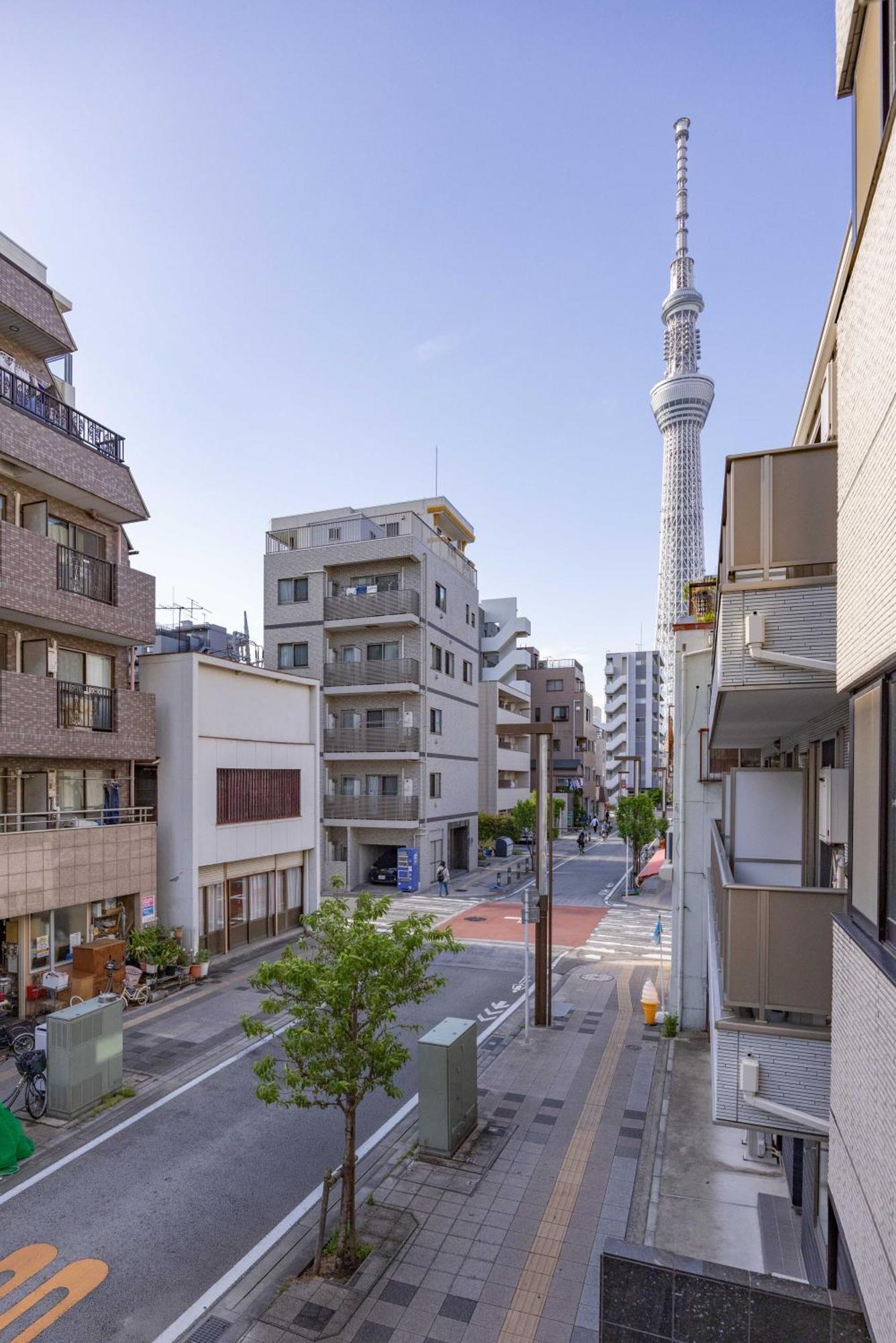 Skytree View Kinshicho - Self Check-In Only Apartment Tokyo Bagian luar foto