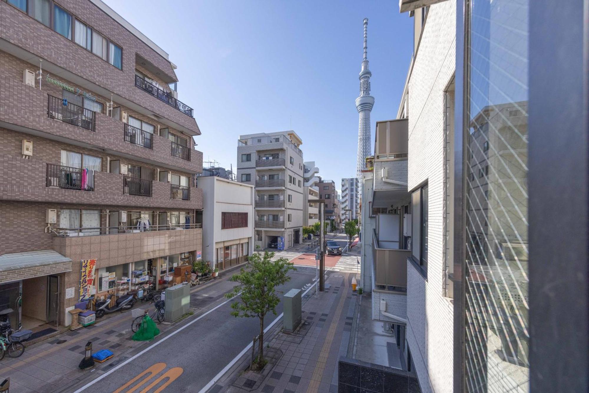Skytree View Kinshicho - Self Check-In Only Apartment Tokyo Bagian luar foto