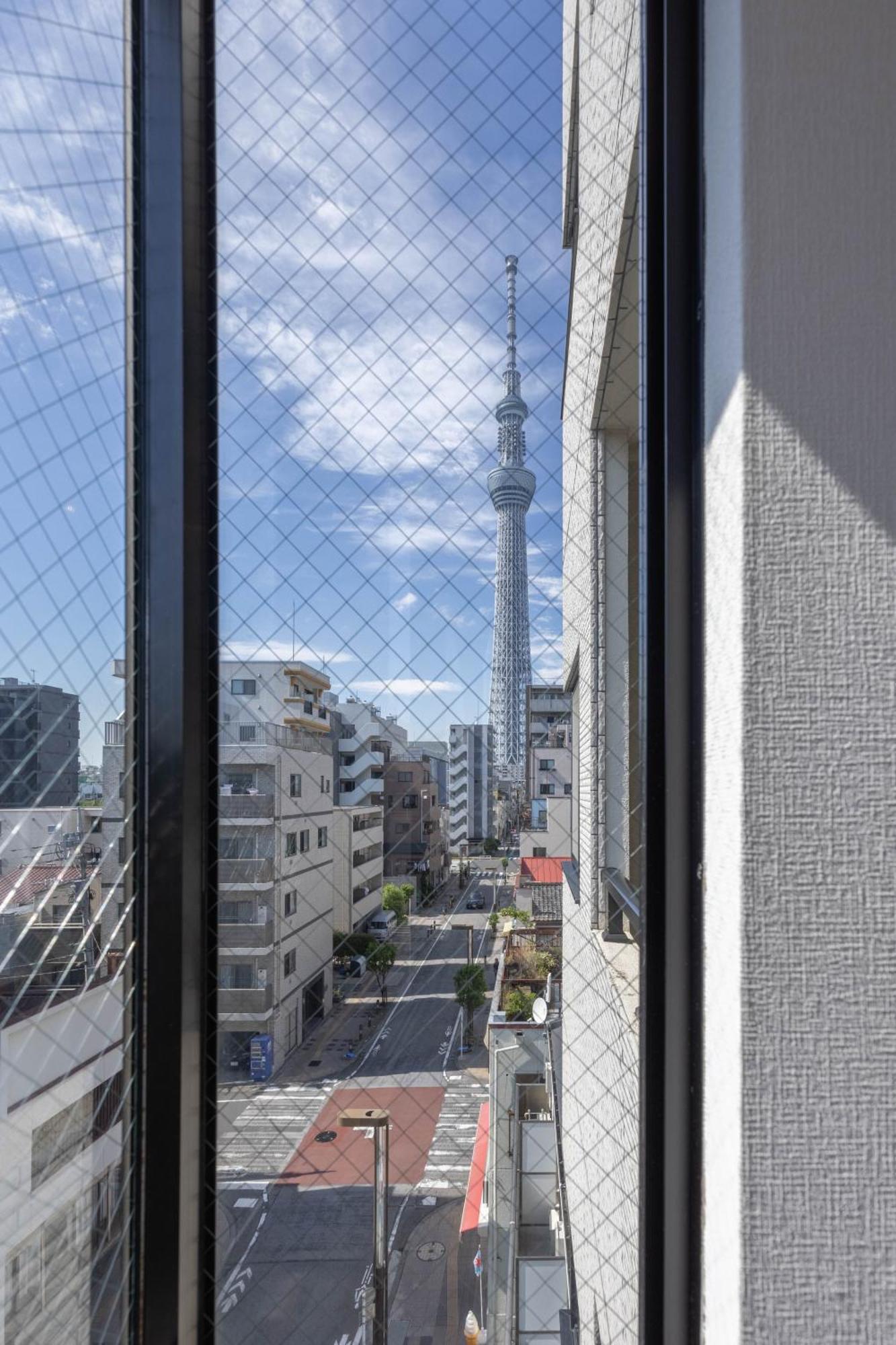 Skytree View Kinshicho - Self Check-In Only Apartment Tokyo Bagian luar foto